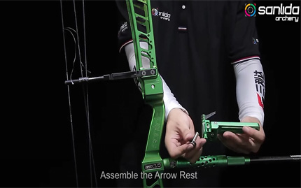 CBS003 Install the Arrow Rest onto Hero X10 Bow