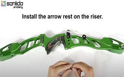 RBS001 X10 Recurve Arrow Rest Installation